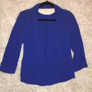 Royal blue blazer